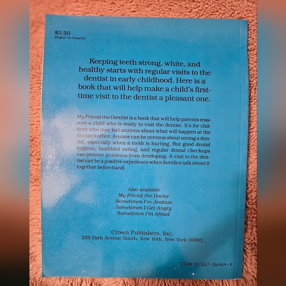 My Friend the Dentist Children's Book - Picture 3 of 3